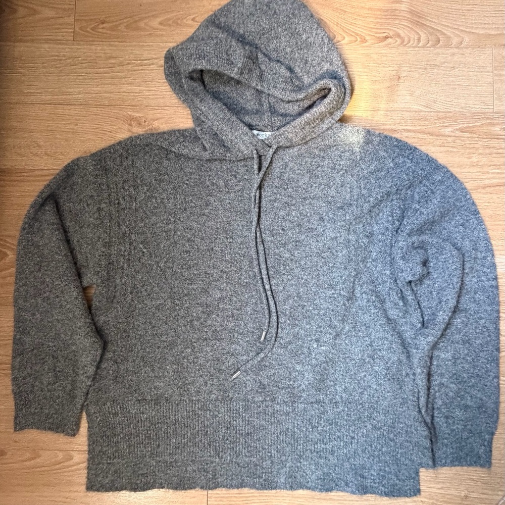 WORKSHOP Republic Clothing Gray Textured Sweater - Picture 2 of 6